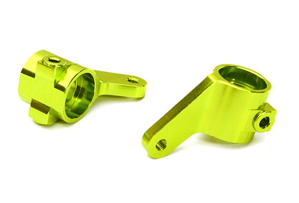 C27632GREEN Alloy Steering Knuckles for Stampede 2WD, Rustler 2WD, Slash 2WD, Bigfoot 3736 - Image 1
