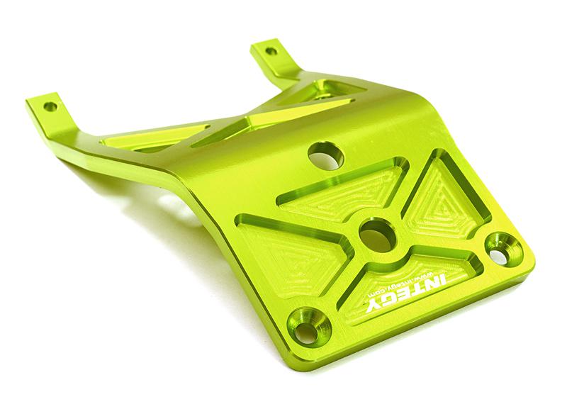 C27637GREEN Billet Machined Alloy Front Skid Plate for 1/10 Stampede 2WD & Bigfoot 2WD Truck - Image 1