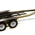 Machined Alloy Dual Axle Boat Trailer Kit for 1/10 Scale RC 670x190x160mm