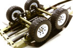 Machined Alloy Dual Axle Boat Trailer Kit for 1/10 Scale RC 670x190x160mm - Image 3