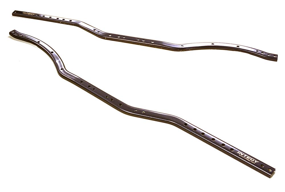 C27653GUN HD Metal Replacement Chassis Rail Set (2) for Axial 1/10 SCX10 II Rock Crawler - Image 1