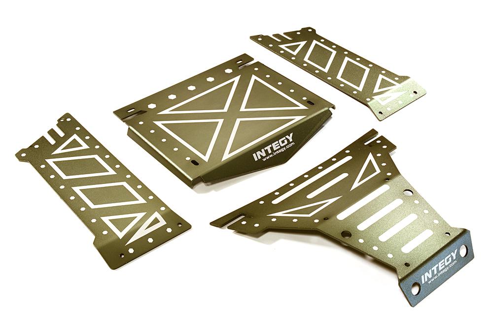 C27661GUN Aluminum Alloy Body Panel Kit for Axial 1/10 Yeti Rock Racer Buggy - Image 1