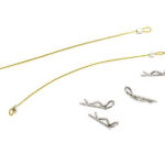 Secured Body Clip (4) with 120mm Retainer Link for Traxxas 1/16