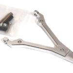 Silver Alloy Upper Y-Arms Replacement for Axial AX10 Scorpion Upgrade