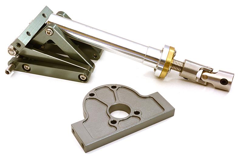 C27800GUN Tipper Lifting Mechanism w/ Universal & Mount for Custom 1/14 Semi-Tractor Truck - Image 1