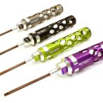 Precision Tool Allen Hex (4) Wrench Set 0.05 1/16 5/64 3/32 with 80mm Shank