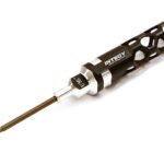 Precision 1/16 Inch Allen Hex Wrench with 80mm Shank in Black Finish