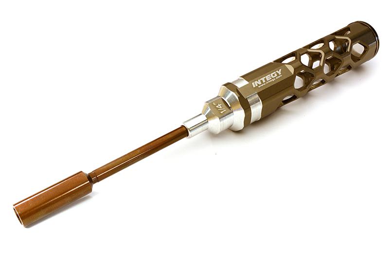 C27852GREY Precision Tool 1/4 Size Nut Driver with 100mm Shank - Image 1