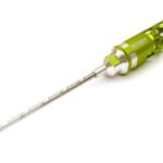 Precision 3.5mm Arm Reamer Tool with 120mm Shank in Green for RC Cars