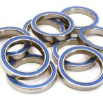 Low Friction Blue Rubber Sealed Ball Bearings (10) 20x27x4mm for RC Vehicles