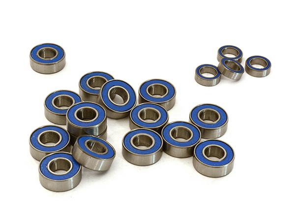 C27890 Low Friction Blue Rubber Sealed Bearings (19) Set for Traxxas 1/10 Stampede 2WD - Image 1