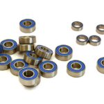 Low Friction Blue Rubber Sealed Bearings (19) Set for Traxxas 1/10 Slash 2WD