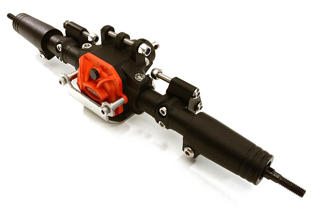 C27897BLACK Alloy Complete Rear Axle Assembly w/ Internals for Axial 1/10 SCX10 II 90046 - Image 1