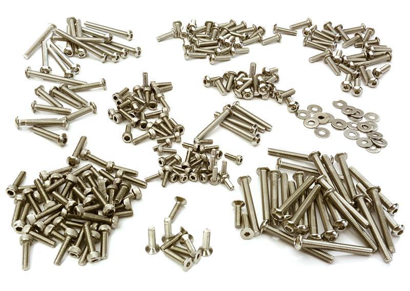 C27928SS Replacement Stainless Steel Screw Set for Traxxas TRX-4 Scale & Trail Crawler - Image 1