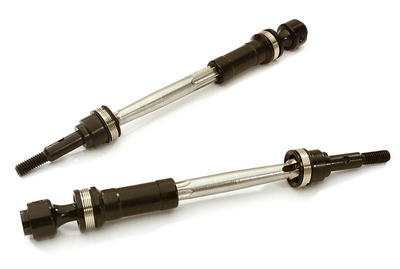C27952 HD Steel Front Universal Drive Shaft (2) for Traxxas 1/10 Slash & Stampede 4X4 - Image 1