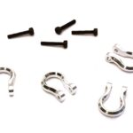 Realistic 1/10 Bow Shackle (4) for Off-Road Trail Rock Crawling