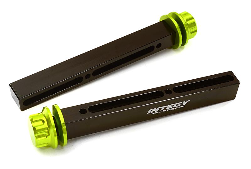 C27963GREEN Adjustable Front Body Post Set for Traxxas 1/10 Scale E-Maxx Brushless 4917R - Image 1