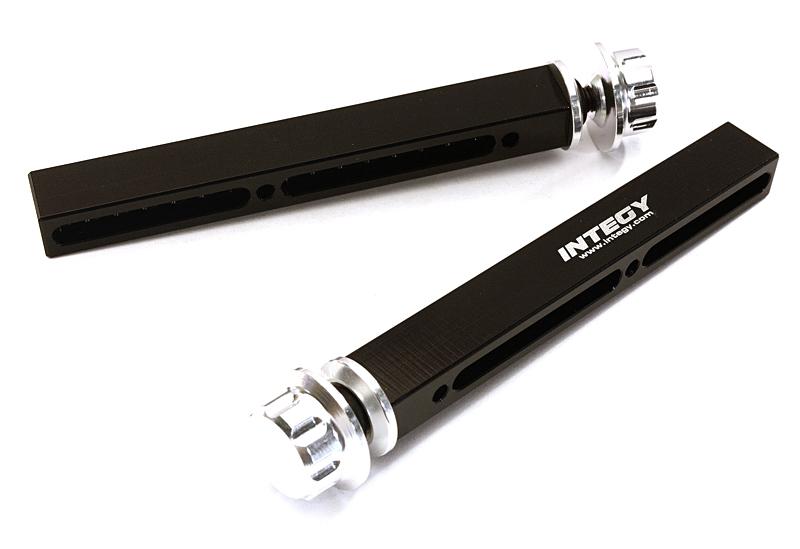 C27965SILVER Adjustable Front Body Post Set for Traxxas 1/10 Scale Summit - Image 1