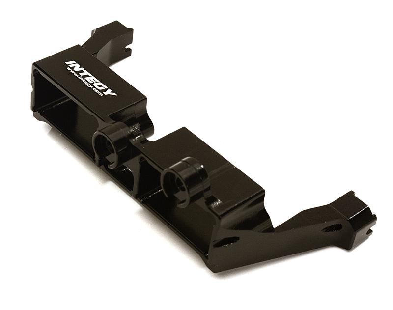 C27967BLACK Billet Machined Alloy T-Lock Servo Mount for Traxxas TRX-4 Scale & Trail Crawler - Image 1