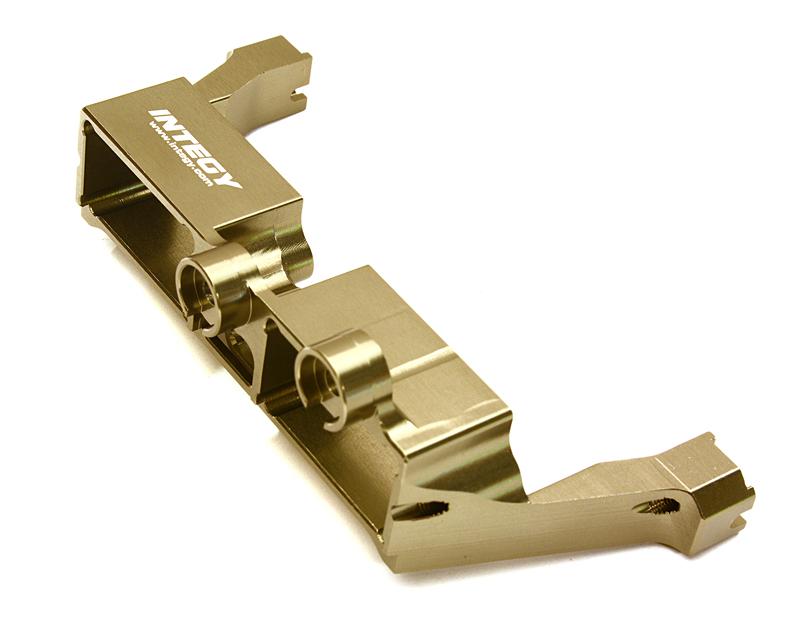 C27967GREY Billet Machined Alloy T-Lock Servo Mount for Traxxas TRX-4 Scale & Trail Crawler - Image 1