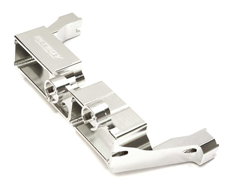 C27967SILVER Billet Machined Alloy T-Lock Servo Mount for Traxxas TRX-4 Scale & Trail Crawler - Image 1