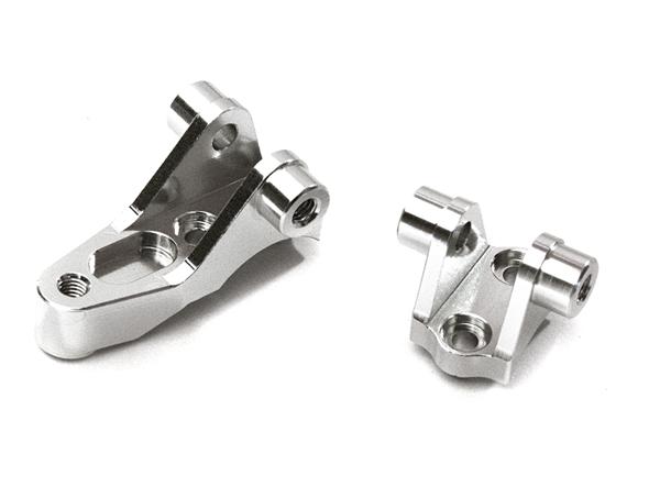 C27968SILVER Billet Machined Alloy Front Axle Mount for Traxxas TRX-4 Scale & Trail Crawler - Image 1