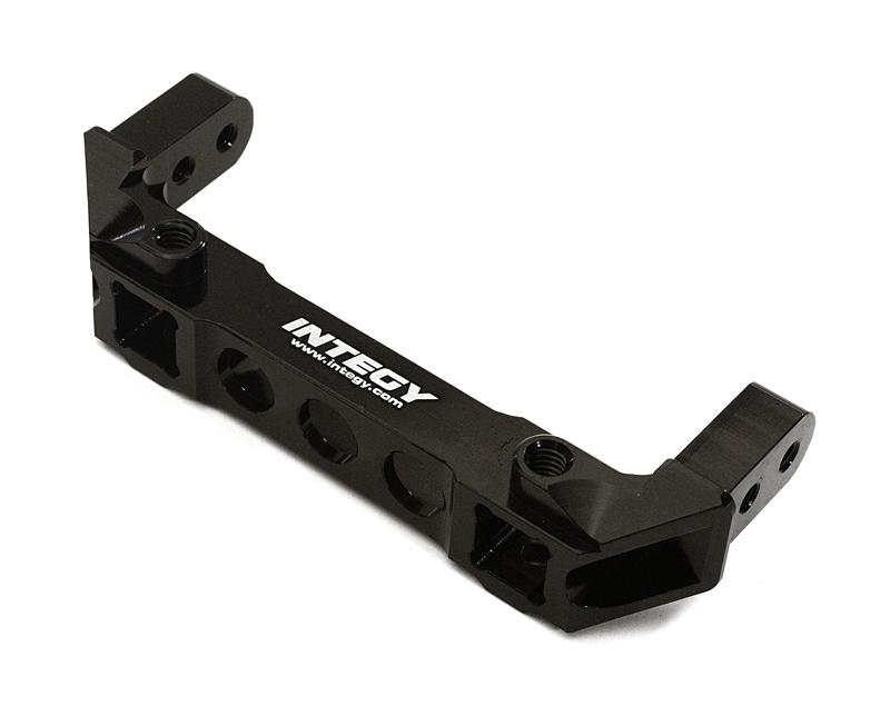 C27970BLACK Billet Machined Alloy Front Bumper Mount for Traxxas TRX-4 Scale & Trail Crawler - Image 1