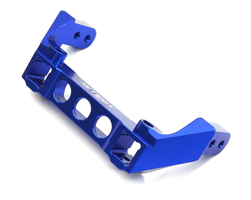C27971BLUE Billet Machined Alloy Rear Bumper Mount for Traxxas TRX-4 Scale & Trail Crawler - Image 1