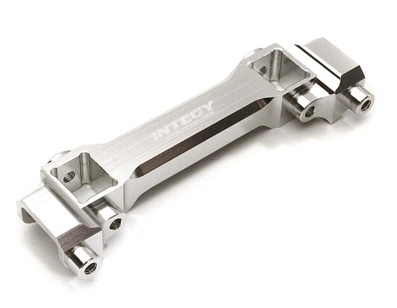 C27974SILVER Billet Machined Alloy Body Mount for Traxxas TRX-4 Scale & Trail Crawler - Image 1
