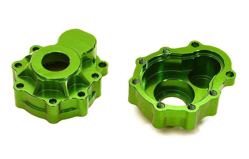 C27975GREEN Billet Alloy Portal Outer Housings for Traxxas TRX-4 Scale & Trail Crawler - Image 1