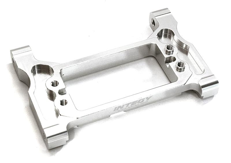 C27978SILVER Billet Alloy Front Steering Servo Mount for Traxxas TRX-4 Scale & Trail Crawler - Image 1