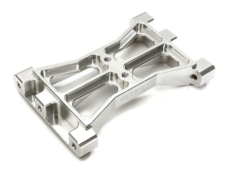 C27979SILVER Billet Alloy Rear Chassis Crossmember for Traxxas TRX-4 Scale & Trail Crawler - Image 1