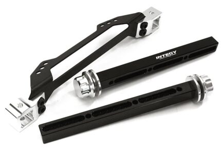 Extended Front Body Mount & Post Set for Traxxas 1/10 Slash 2WD 1914R