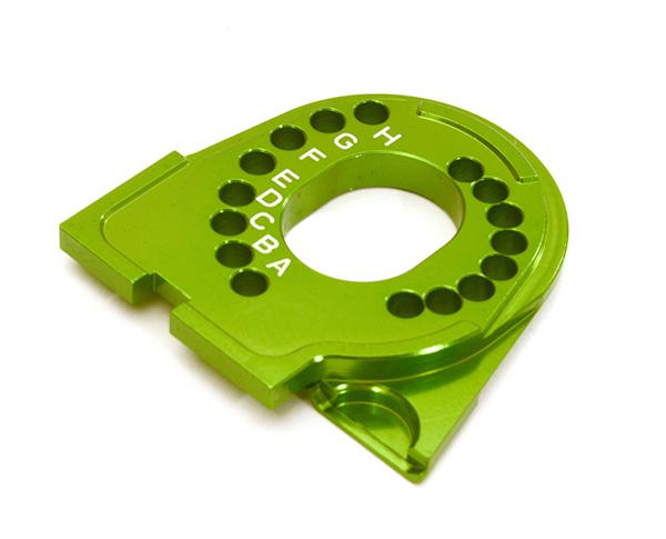 C27982GREEN Billet Machined Motor Mounting Plate for Traxxas TRX-4 Scale & Trail Crawler - Image 1