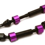 Dual Joint Telescopic Front Drive Shafts for 1/10 Stampede 4X4 & Slash 4X4 6851X