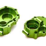 Billet Machined Alloy Rear Inner Portal Drive Housings for Traxxas TRX-4 Crawler