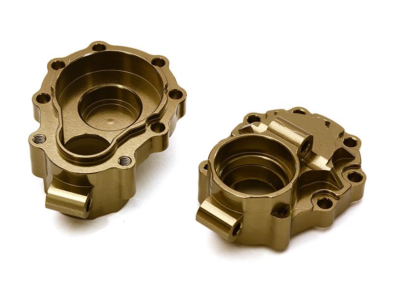C27990GREY Billet Machined Alloy Rear Inner Portal Drive Housings for Traxxas TRX-4 Crawler - Image 1