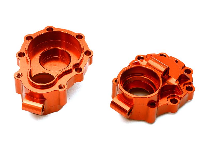 C27990RED Billet Machined Alloy Rear Inner Portal Drive Housings for Traxxas TRX-4 Crawler - Image 1