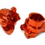 Billet Machined Alloy Rear Portal Drive Axle Mount for Traxxas TRX-4 Crawler