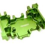 Billet Machined Alloy Gearbox Mount Lower Skidplate for Traxxas TRX-4 Crawler