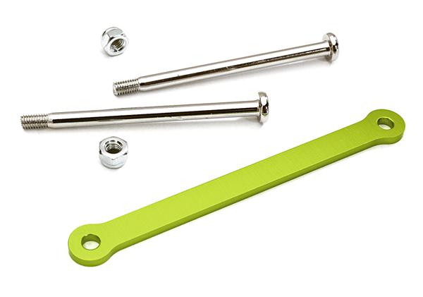 C27995GREEN Billet Machined Arm Brace for Traxxas 1/10 Bigfoot 2WD Monster Truck - Image 1