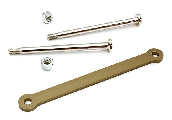 C27995GREY Billet Machined Arm Brace for Traxxas 1/10 Bigfoot 2WD Monster Truck - Image 1