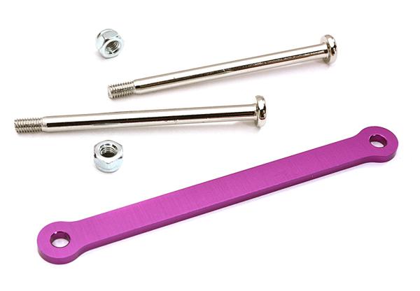 C27995PURPLE Billet Machined Arm Brace for Traxxas 1/10 Bigfoot 2WD Monster Truck - Image 1