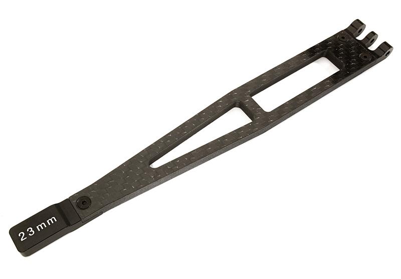 C28000BLACK Alloy & Composite Battery Plate for Traxxas 1/10 TRX-4 Crawler & 4-Tec 2.0 - Image 1