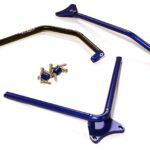 Machined Aluminum Alloy Inner Roll Cage for Traxxas 1/10 Slash 4X4 non-LCG(6808)