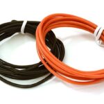 Flexible 20 AWG Gauge Silicone Wire 1m Set, 39in Black 39in Red