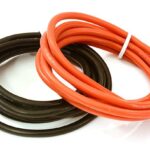 Flexible 14 AWG Gauge Silicone Wire 1m Set, 39in Black 39in Red