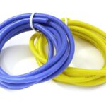 Flexible 14 AWG Gauge Silicone Wire 1m Set, 39in Blue 39in Yellow