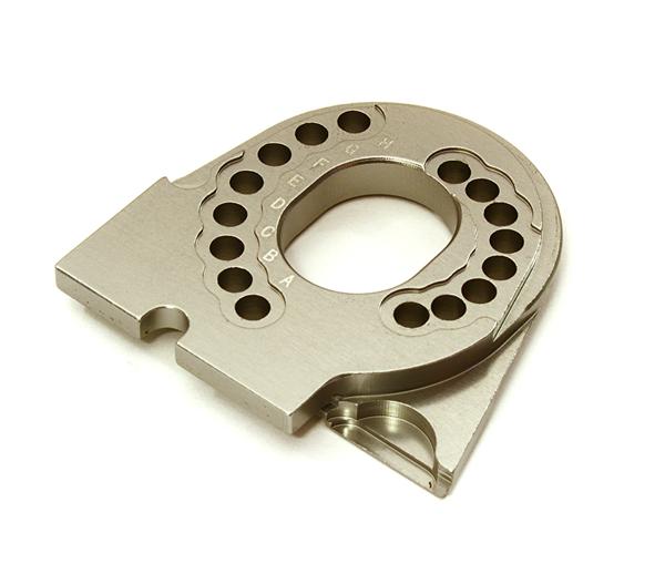 C28020GUN Billet Machined Motor Mounting Plate for Traxxas TRX-4 Scale & Trail Crawler - Image 1