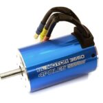 High Performance 4 Poles 2600kV Brushless Motor 3660 Size for 1/10 & 1/8 Scale